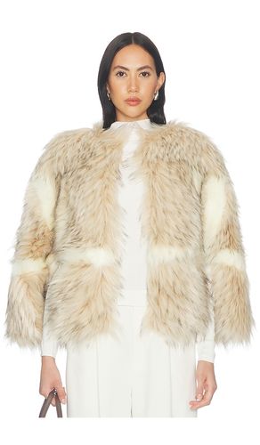 Page Faux Fur Cape in . Taglia L. Also in M, S, XS - AKNVAS - Modalova