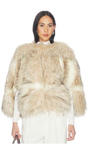 Page Faux Fur Cape in . - size XS (also in S, M, L) - AKNVAS - Modalova