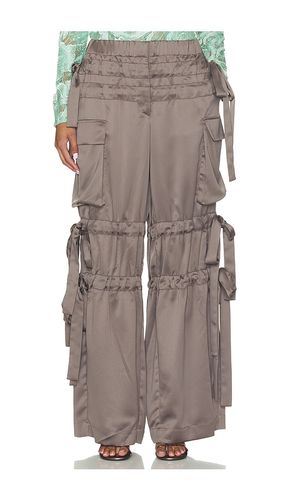 Odin Satin Trousers in . Size 0. Also in 10, 2, 4, 6, 8 - AKNVAS - Modalova