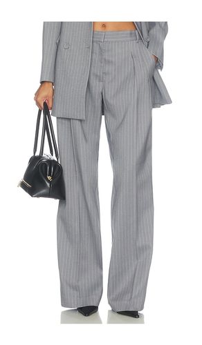 Rune & White Pin Stripe Trousers in . Size 0. Also in 2, 4, 6 - AKNVAS - Modalova