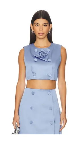 Edie Dutchess Satin Top in . Size 10. Also in 4, 8 - AKNVAS - Modalova