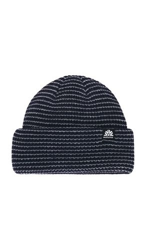 Stripe Double Roll Beanie in - Autumn Headwear - Modalova