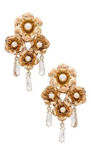 Quadruple Rose Chandelier Earrings in - Anton Heunis - Modalova