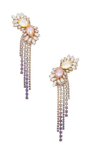 Cluster & Tassel Earrings in - Anton Heunis - Modalova