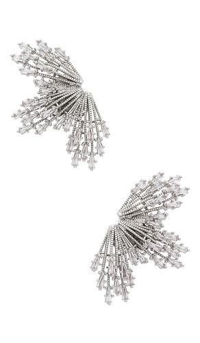 Sunburst earrings in color metallic silver size all in - Metallic Silver. Size all - Anton Heunis - Modalova