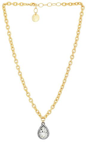 Collar chunky chain en color oro metálico talla all en - Metallic Gold. Talla all - Anton Heunis - Modalova