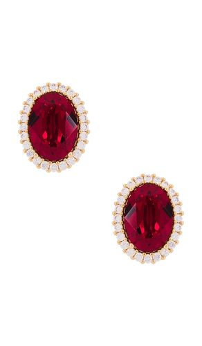 Omega Clasp Oval Stud in - Anton Heunis - Modalova