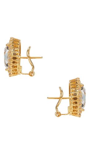 Omega Clasp Oval Stud Earrings in - Anton Heunis - Modalova