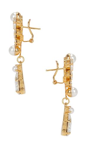 Drop Leaf Motif Earrings in - Anton Heunis - Modalova