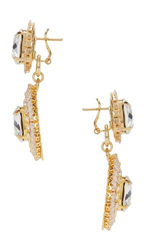 Clip Oval Pendant Drop Earrings in - Anton Heunis - Modalova