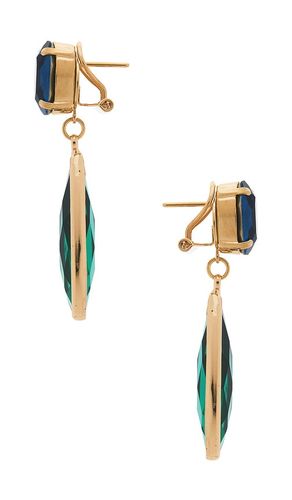 Omega Clasp Colour Drop Earrings in - Anton Heunis - Modalova