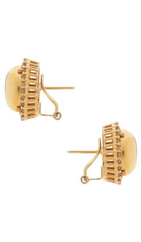 Clasp Oval Stud Earrings in - Anton Heunis - Modalova