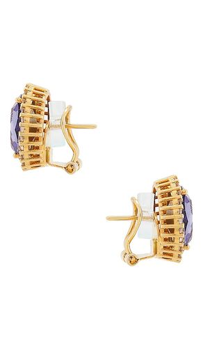 Omega Clasp Oval Earrings in - Anton Heunis - Modalova