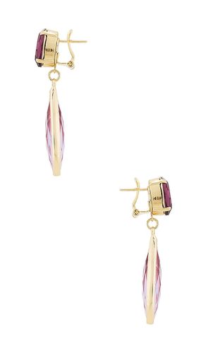 Omega Clasp Colour Drop Earrings in - Anton Heunis - Modalova