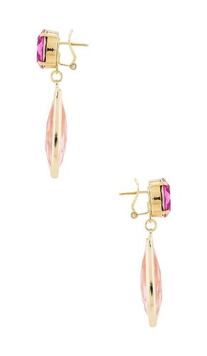 Omega Clasp Colour Drop Earrings in - Anton Heunis - Modalova