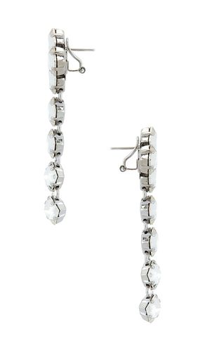 Omega Clasp Cascade Pixel Earrings in - Anton Heunis - Modalova