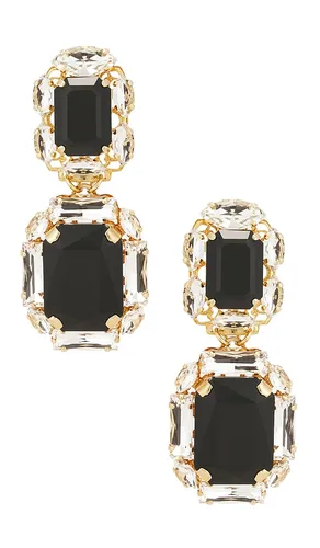 Omega Clasp Double Square Earrings in - Anton Heunis - Modalova