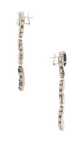 Pendientes omega en color plateado metálico talla all - Anton Heunis - Modalova