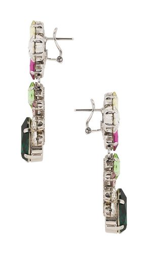 Omega Clasp Pixel & Drop Earrings in - Anton Heunis - Modalova