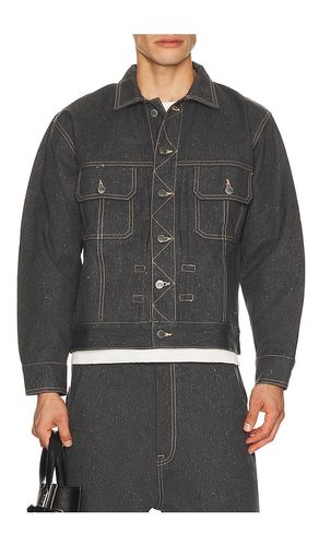 Motif Japanese Denim Jacket in Denim-Dark. - size L (also in M, S, XL/1X) - Art Community - Modalova