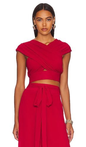 X REVOLVE Aki Crop Top in Red. - size S (also in XS) - Andrea Iyamah - Modalova