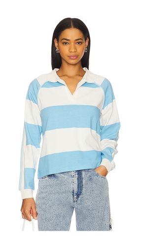 Jeannie Rugby Polo in Blue. - size L (also in M, S, XL, XS) - Araminta James - Modalova