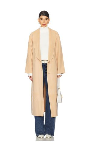 Modular Long Line Wool Coat in Beige. - size L (also in M, S) - Aje - Modalova