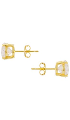Juliette Stud Earring in - By Adina Eden - Modalova