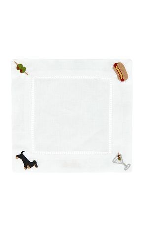 Servilletas tinis & weenies tinis & weenies napkin en color blanco talla all - Abbode - Modalova