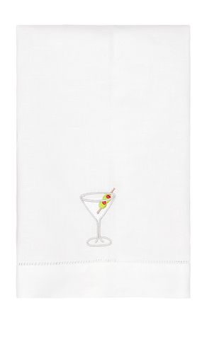 Paño de cocina de martini martini tea towel en color blanco talla all - Abbode - Modalova