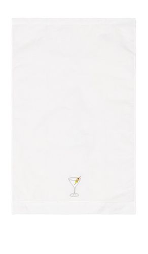 Paño de cocina de martini martini tea towel en color blanco talla all - Abbode - Modalova