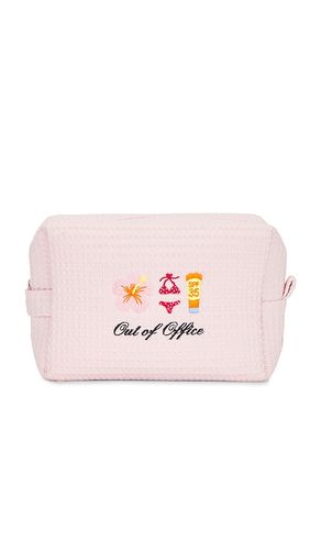 Bolsa waffle pouch en color rosado talla all - Abbode - Modalova