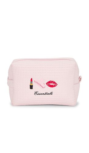 Bolsa waffle pouch en color rosado talla all - Abbode - Modalova
