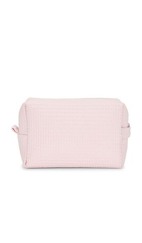Bolsa waffle pouch en color rosado talla all - Abbode - Modalova