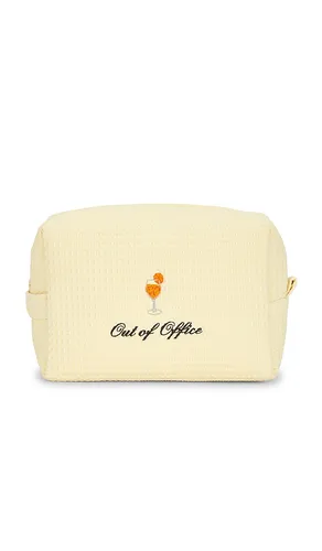 Bolsa waffle pouch en color amarillo limon talla all - Abbode - Modalova