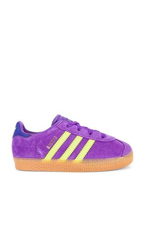 Toddler Gazelle Sneaker in Purple. - size 7 (also in 8, 9) - adidas Originals - Modalova