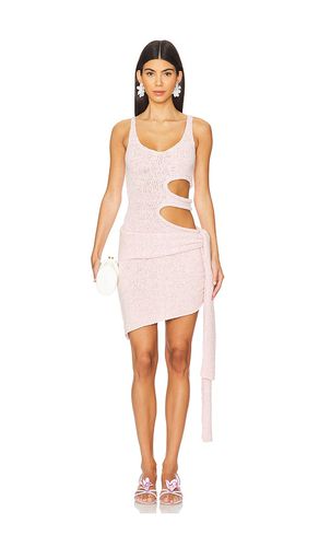 Allegra Mini Dress in Merino Alpaca in Pink. - size L (also in M, S, XL, XS) - Asta Resort - Modalova