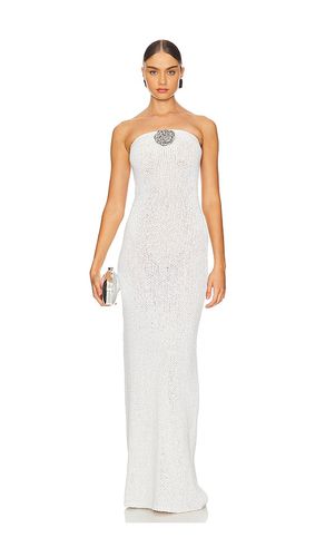 Chiara Column Dress in Ivory. - size L (also in M, S, XL, XS) - Asta Resort - Modalova