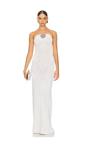 TRÄGERLOSES MAXIKLEID MIT ROSETTEN-AKZENT in . Größe M. Also in S, XL - ASTA RESORT - Modalova