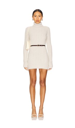 Diana Belted Mini Dress in Ivory. - size M (also in S, XS) - ASTA RESORT - Modalova