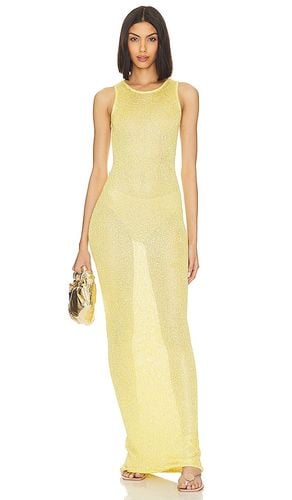 Natalia Dress - in Yellow. - size L (also in M, S) - Asta Resort - Modalova