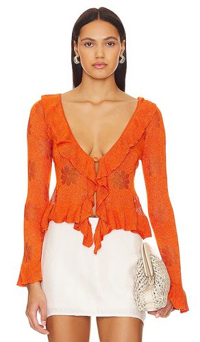 Vanessa Cardigan in Orange. - size L (also in XS) - Asta Resort - Modalova