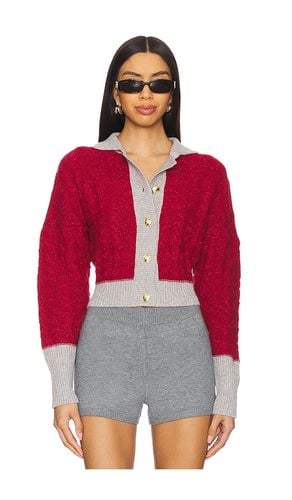 Bella Cardigan in Red. - size L (also in M, S, XS) - Asta Resort - Modalova