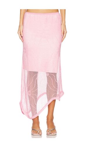 Claudia Tricot Skirt in Blush. - size M (also in L, S, XS) - Asta Resort - Modalova