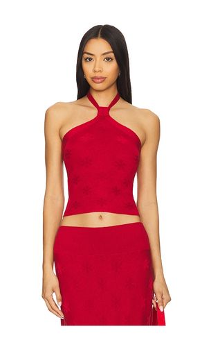 Lorena Halter Top in Red. - size M (also in S, XS) - ASTA RESORT - Modalova