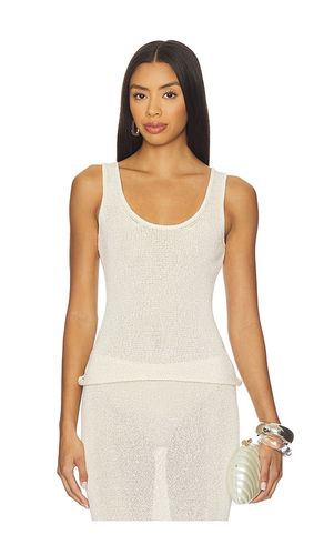 Ana Top in Ivory. - size L (also in M, S, XL, XS) - ASTA RESORT - Modalova