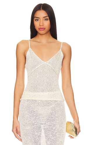 Carolina Camisole in Ivory. - size L (also in M, S, XL) - ASTA RESORT - Modalova