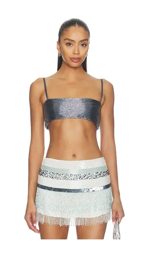 Iris Hand Beaded Bralette in Navy. - size L (also in M, S, XL, XS) - ASTA RESORT - Modalova