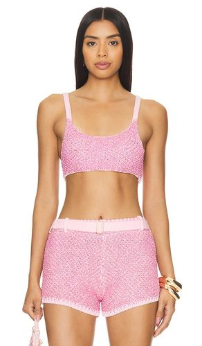 X REVOLVE Grace Sequin Bralette in Pink. - size L (also in XL) - Asta Resort - Modalova