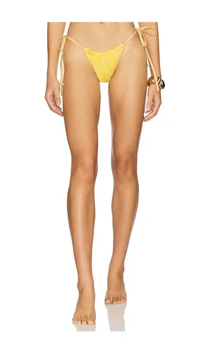 Mia Bikini Bottom in Yellow. - size L (also in M) - ASTA RESORT - Modalova